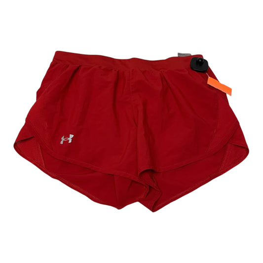 Athletic Shorts By Under Armour In Red, Size: S