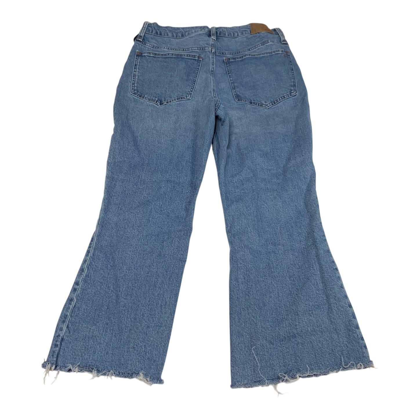 Jeans Flared By Madewell In Blue Denim, Size: 10