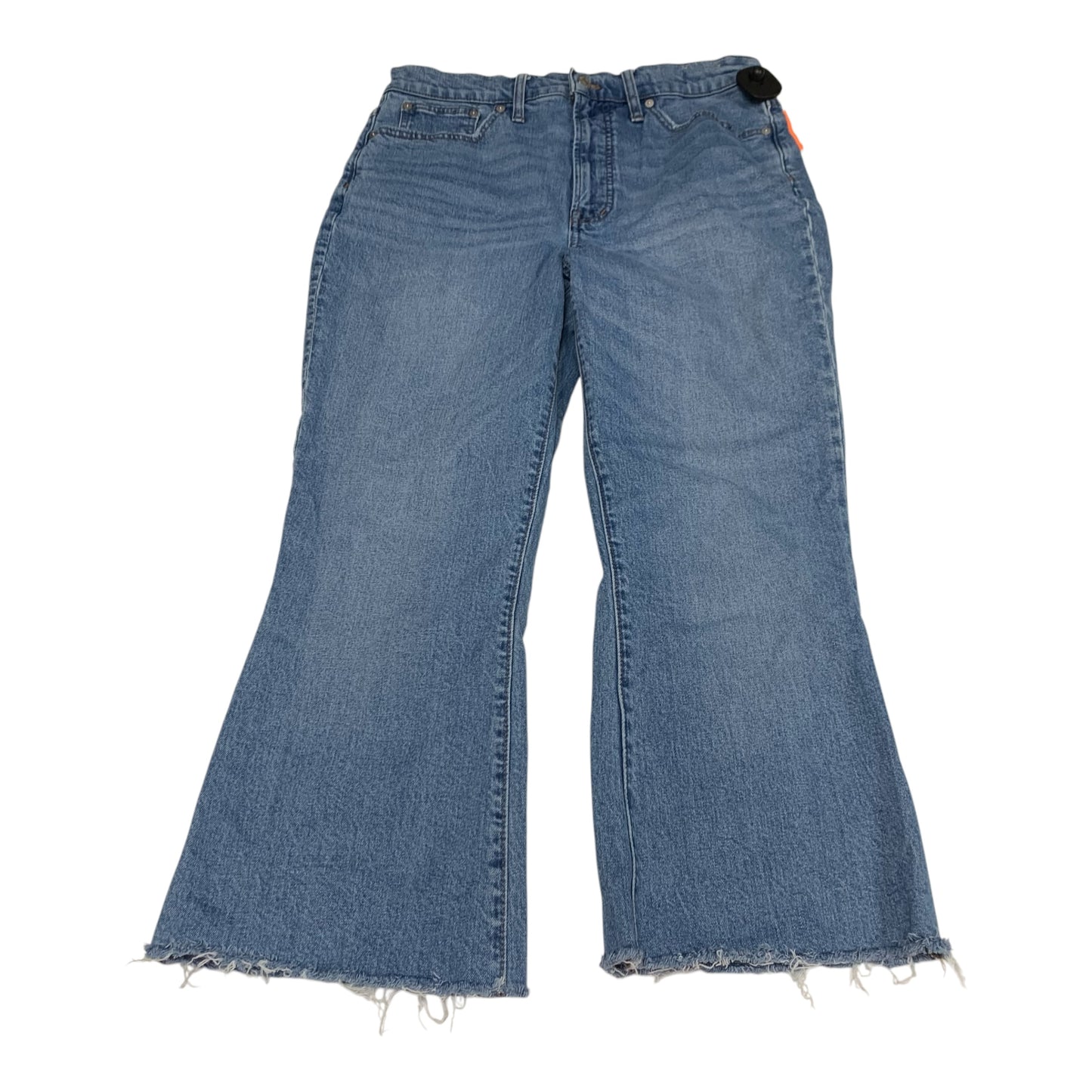 Jeans Flared By Madewell In Blue Denim, Size: 10