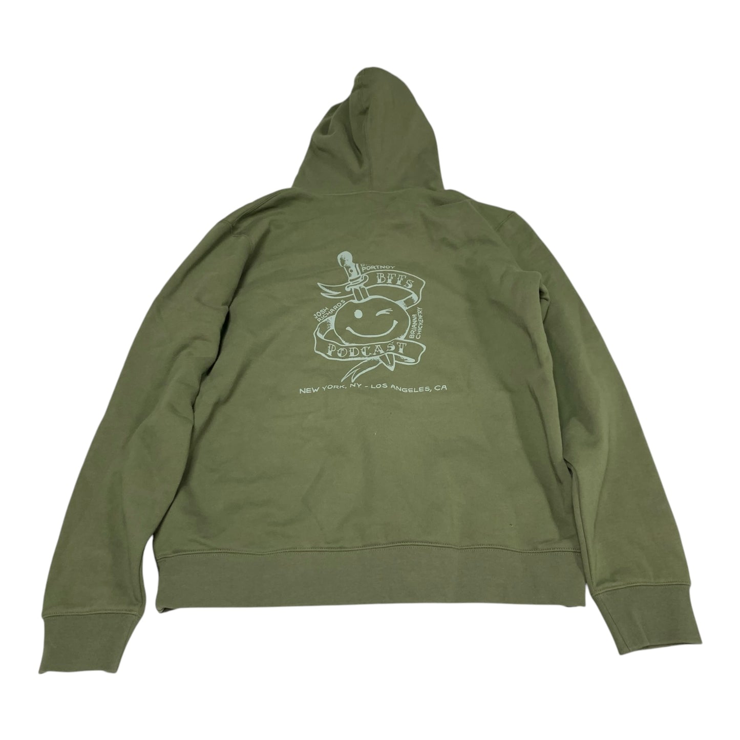 Sweatshirt Hoodie By All Colour In Green, Size: L