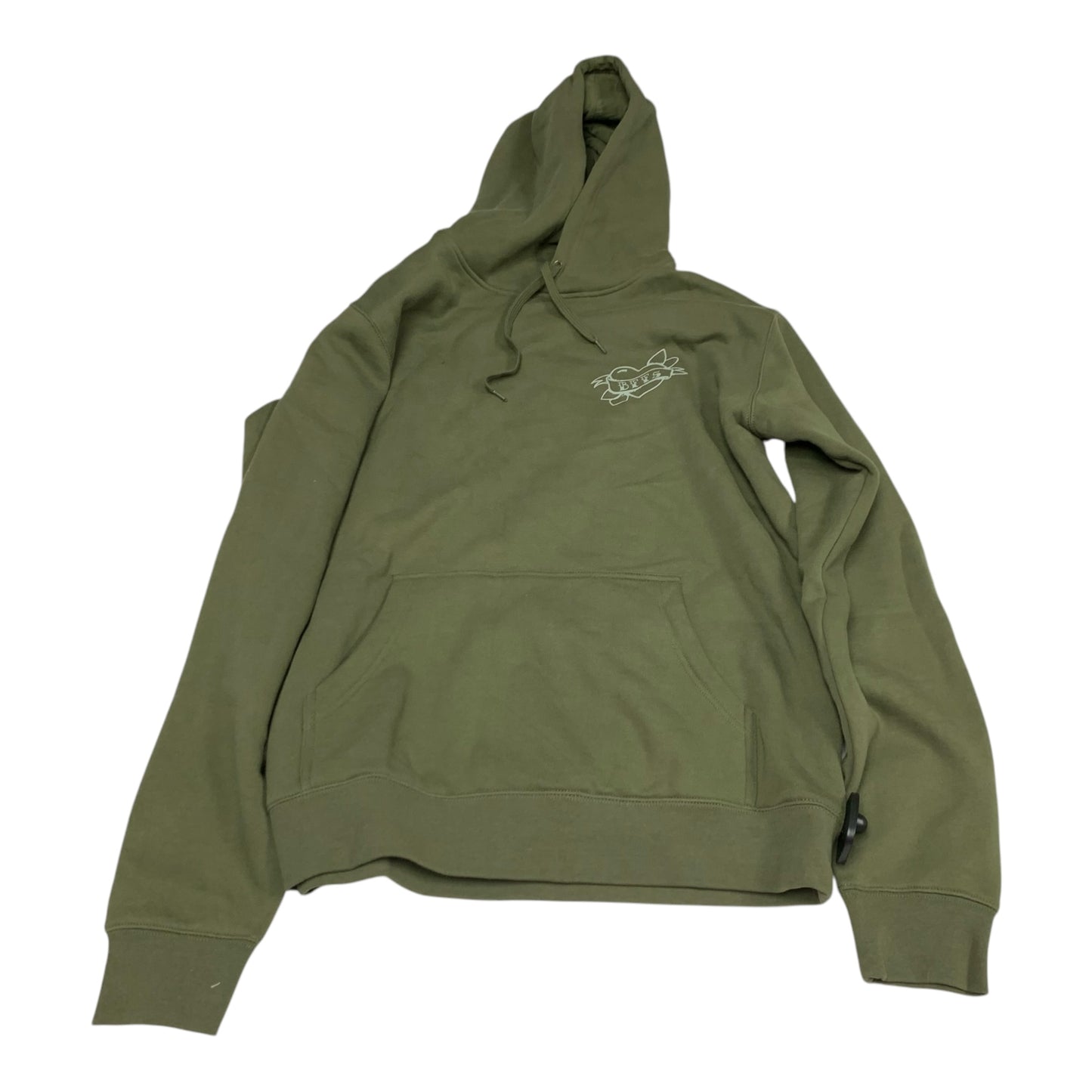 Sweatshirt Hoodie By All Colour In Green, Size: L