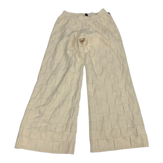 Pants Lounge By Cider In Cream, Size: S