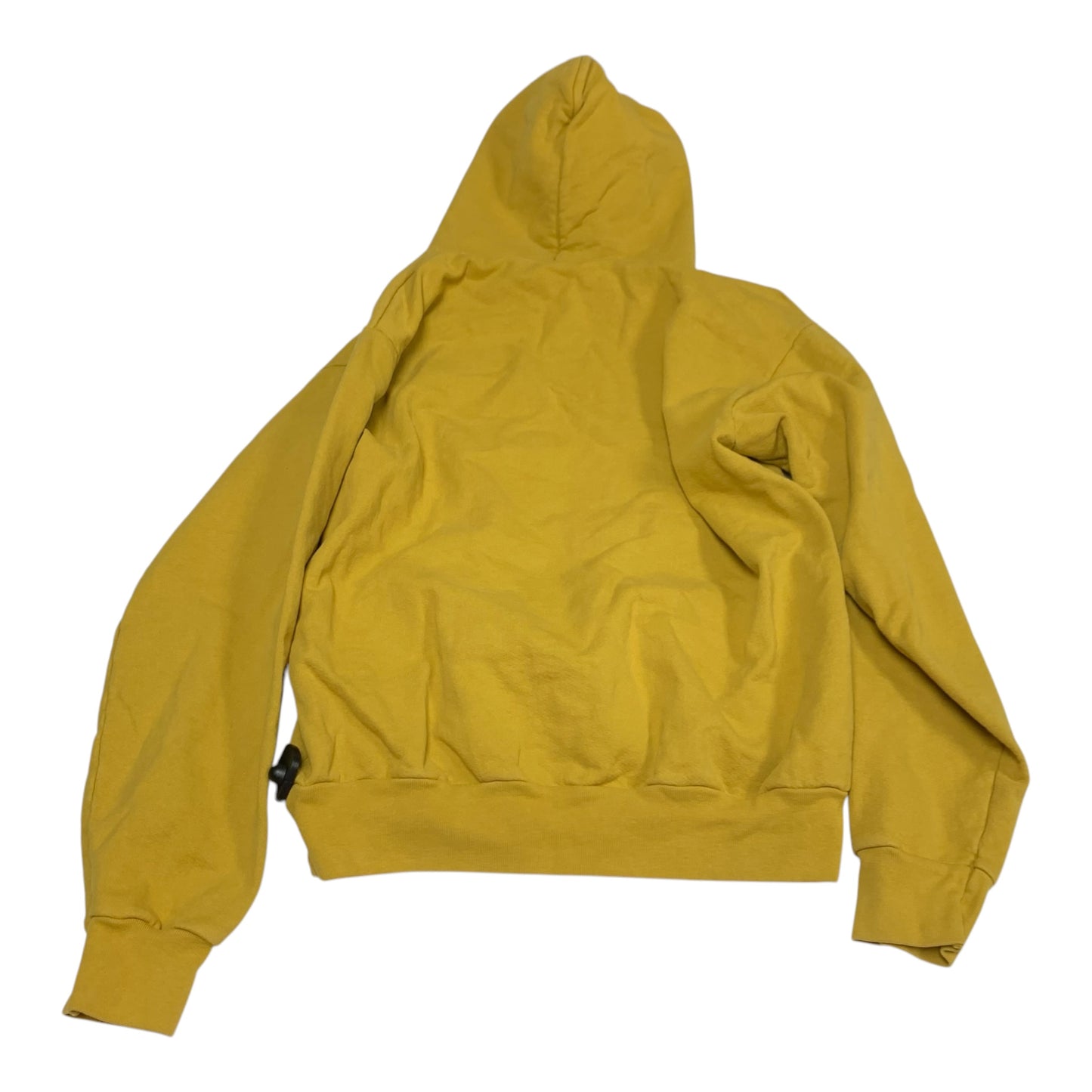 Sweatshirt Hoodie By USA Cotton In Yellow, Size: M