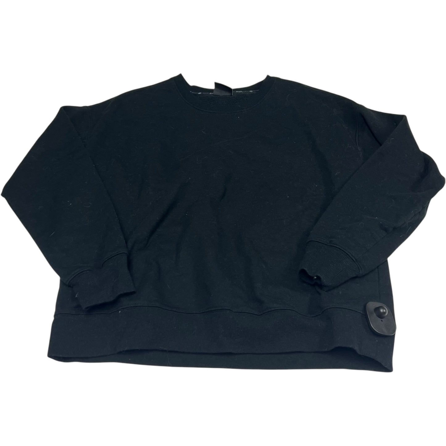 Sweatshirt Crewneck By Zelos In Black, Size: M