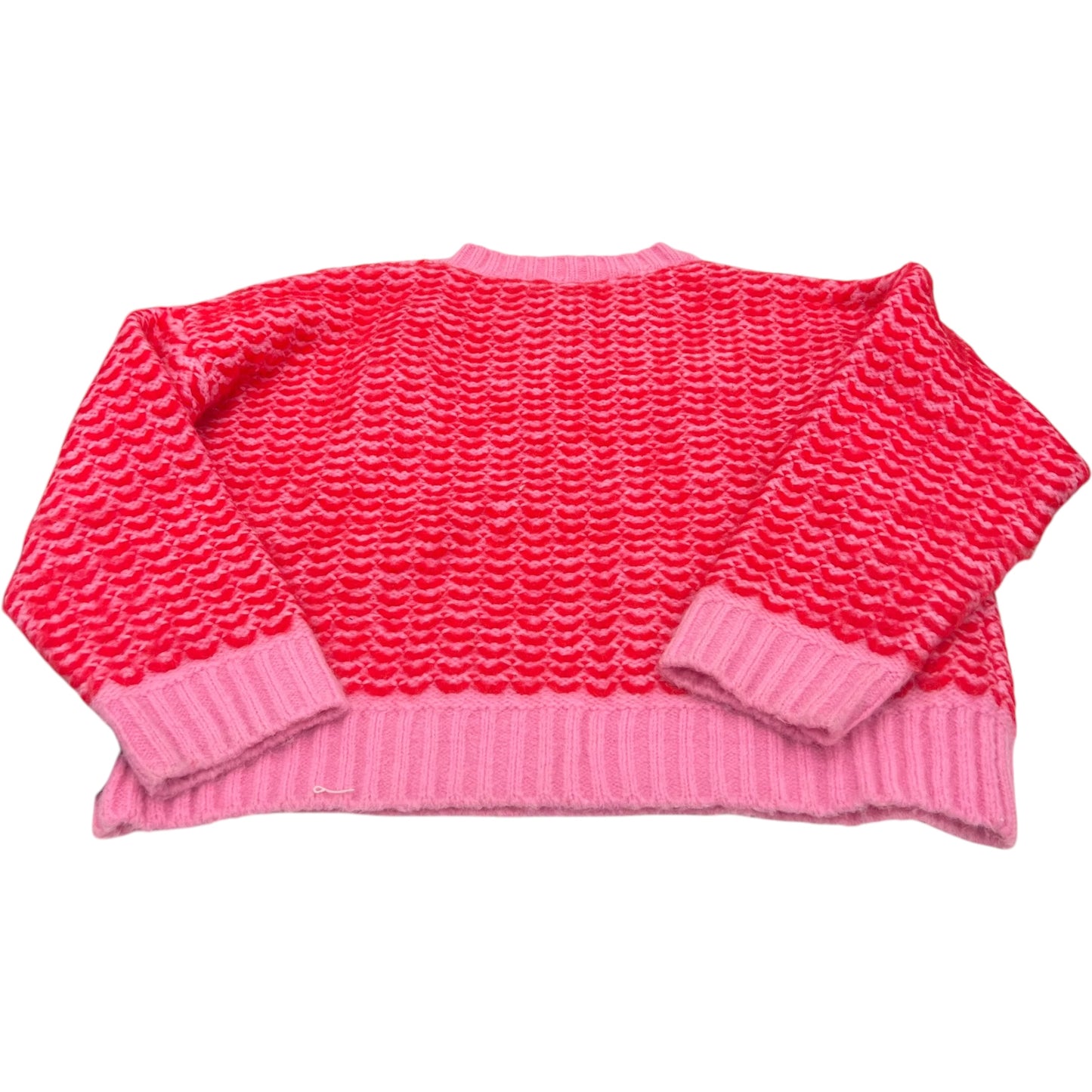 Sweater By Lili Sidonio In Pink & Red, Size: M