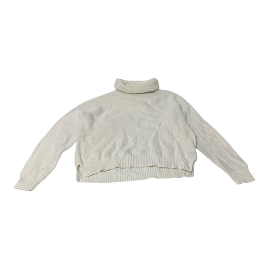 Sweater By Clothes Mentor In White, Size: M