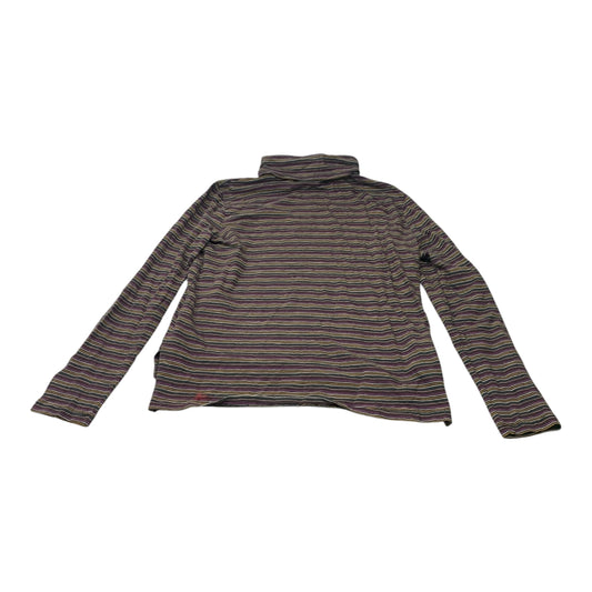 Top Long Sleeve By Madewell In Striped Pattern, Size: M