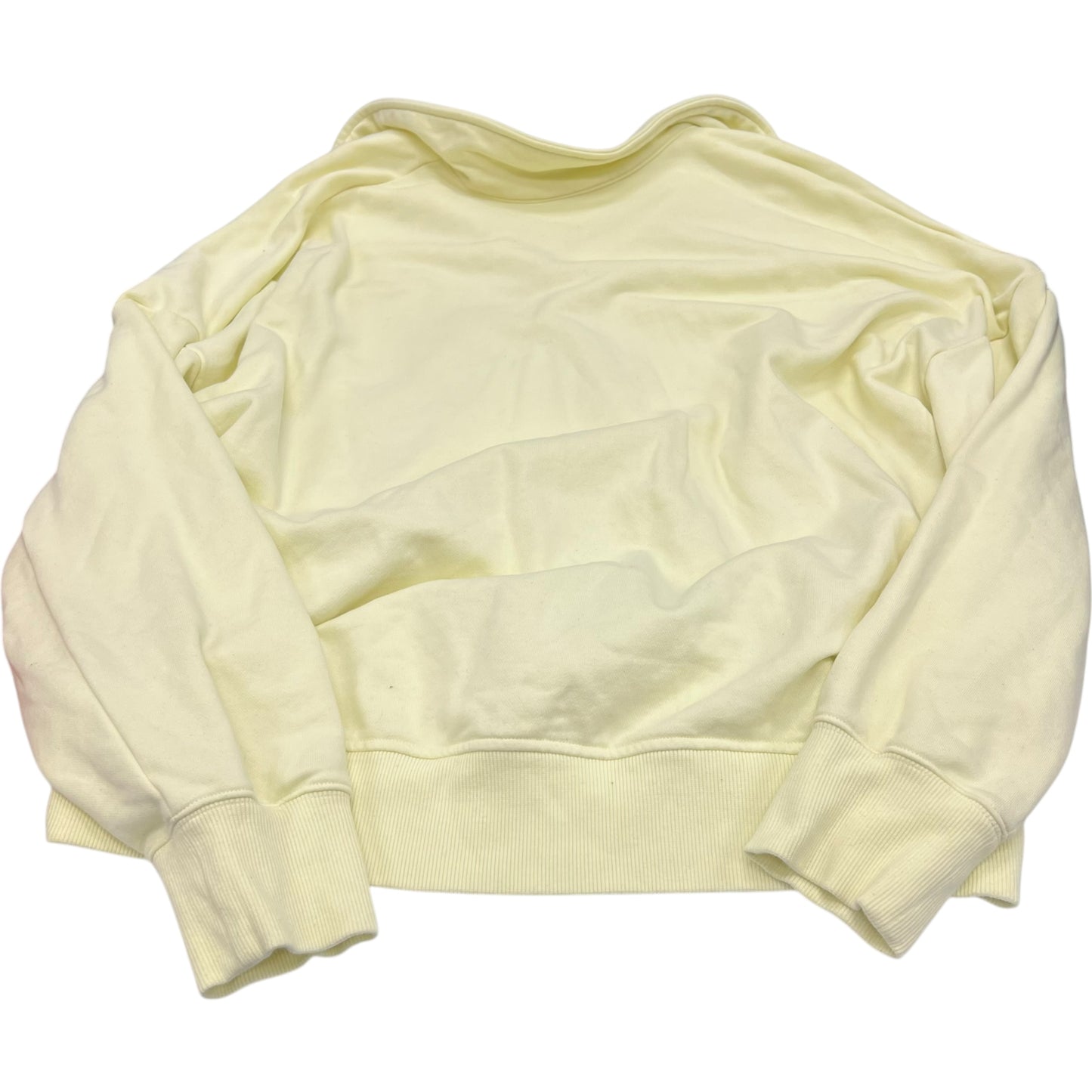 Sweatshirt Collar By Calia In Yellow, Size: L