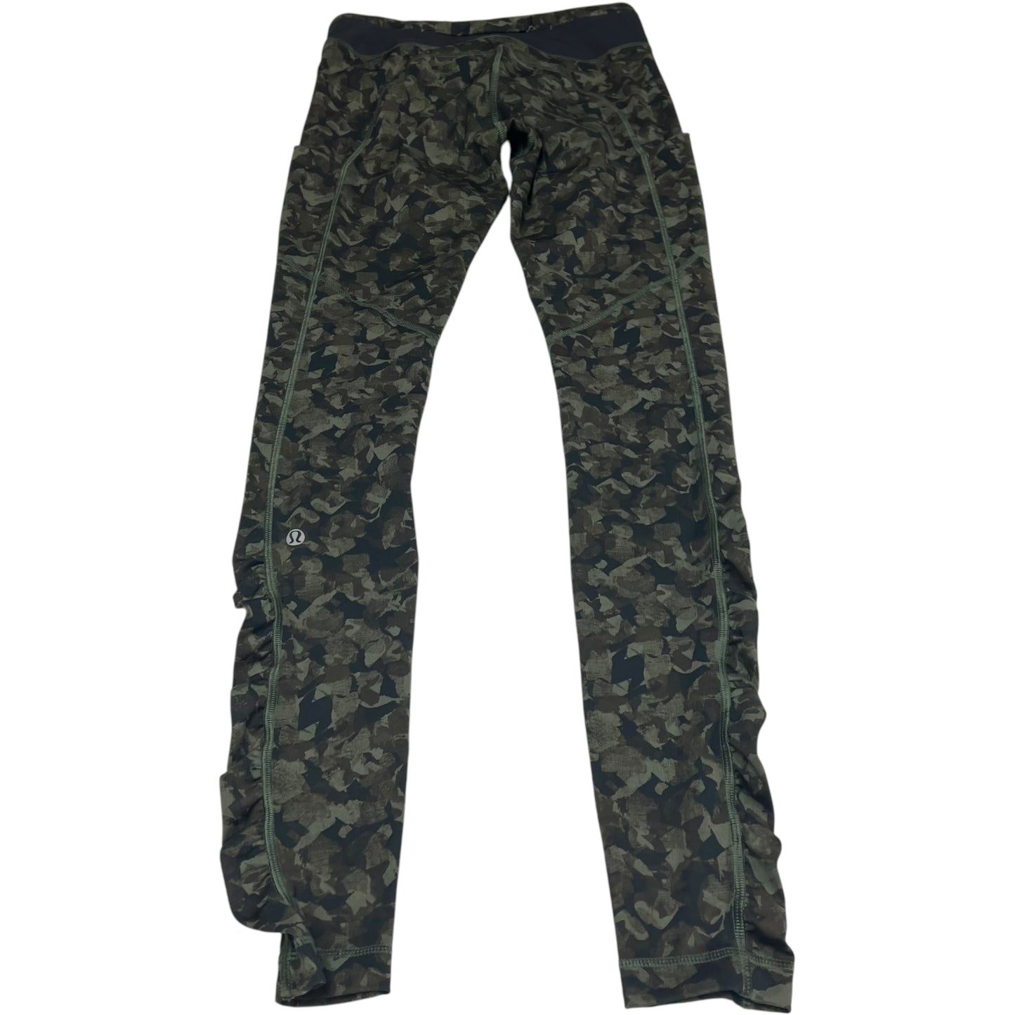 Athletic Leggings By Lululemon In Camouflage Print, Size: S