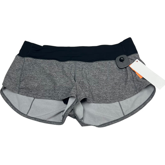 Athletic Shorts By Lululemon In Grey, Size: M