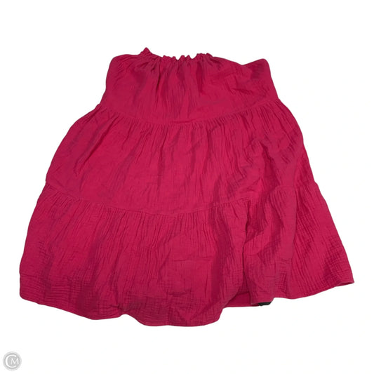 Dress Casual Short By Shein In Pink, Size: L