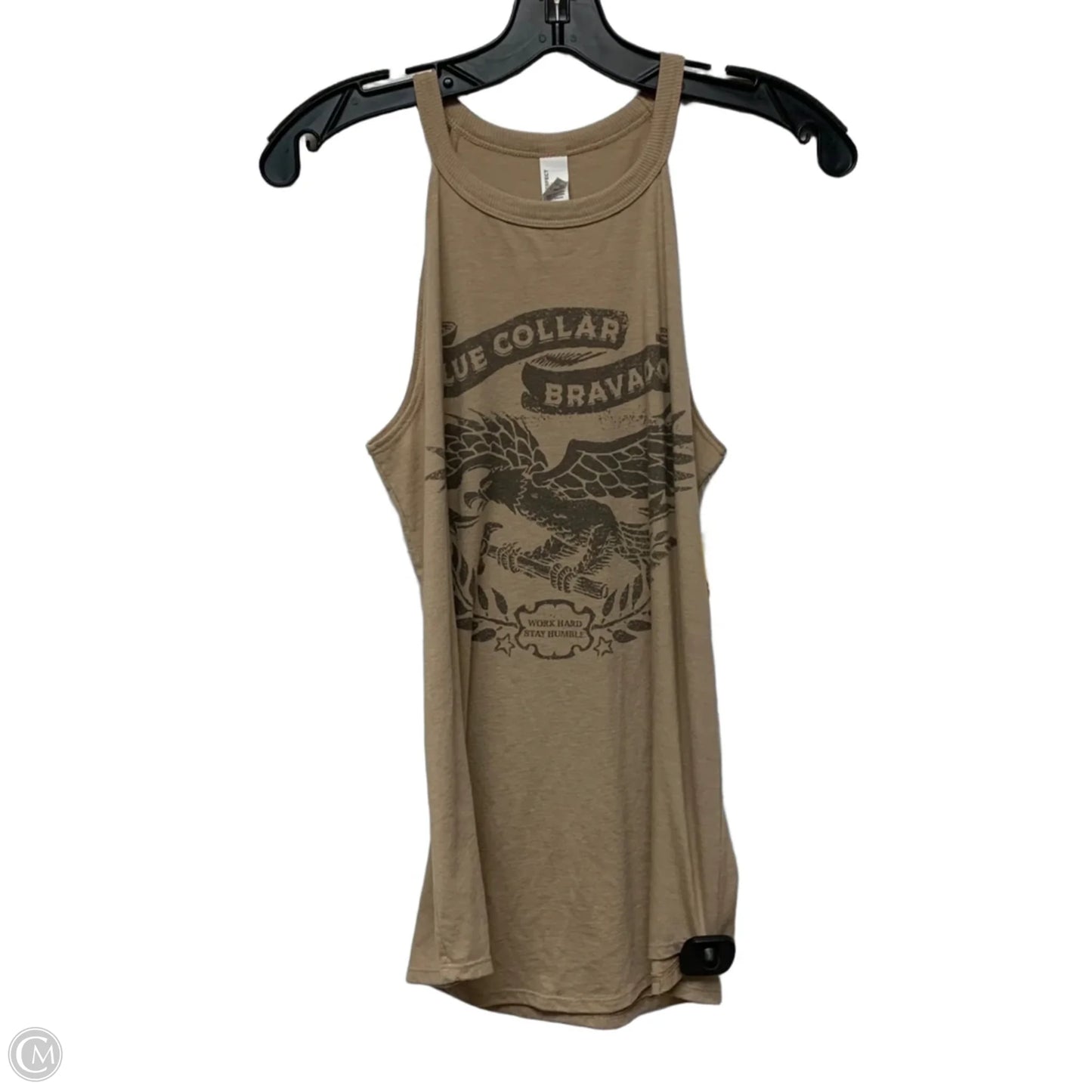 Top Sleeveless By District In Beige, Size: M