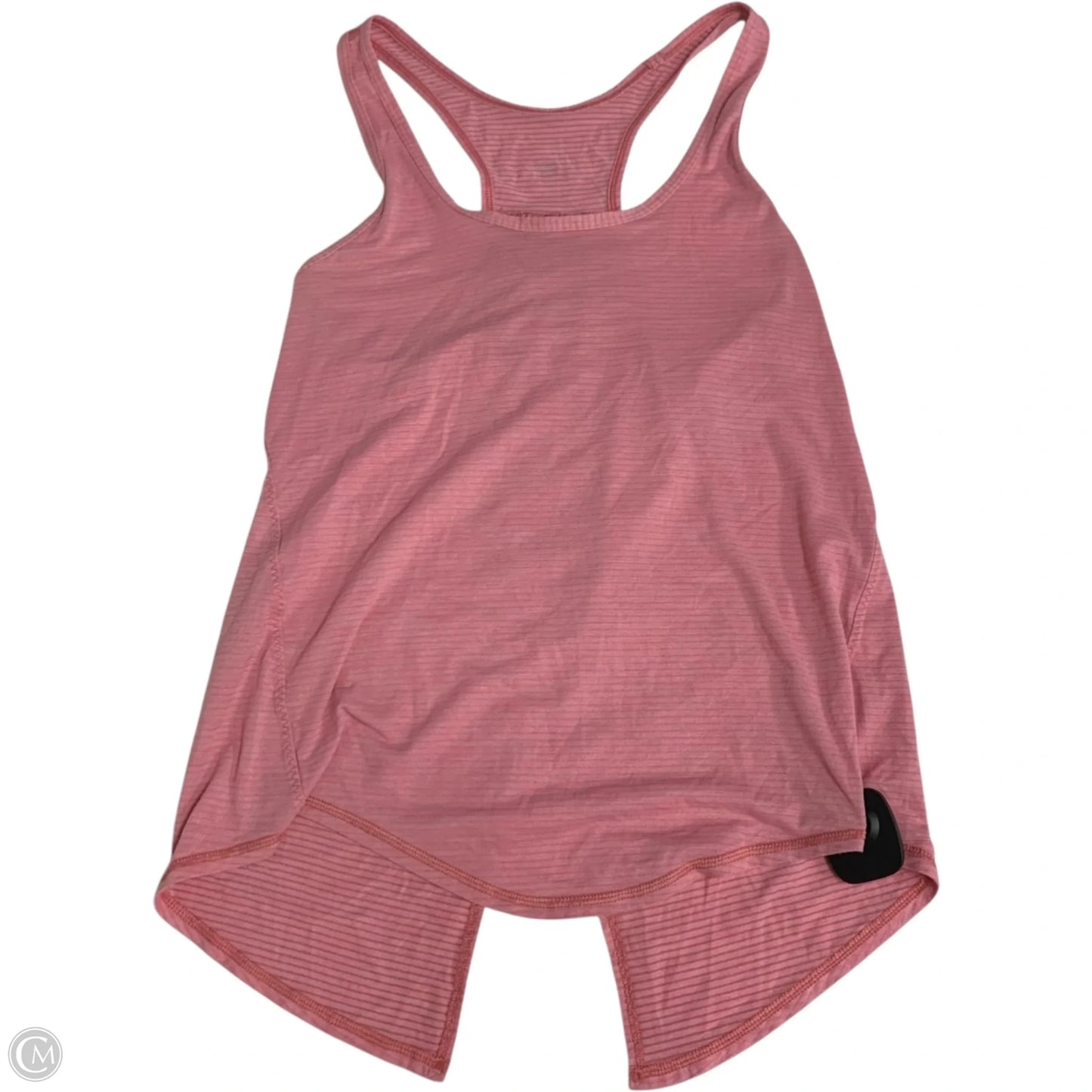 Athletic Tank Top By Lululemon In Grey & Pink, Size: S