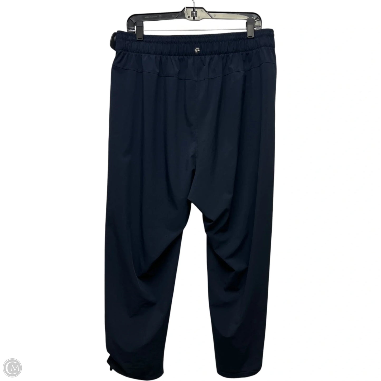 Athletic Pants By Talbots In Navy, Size: L
