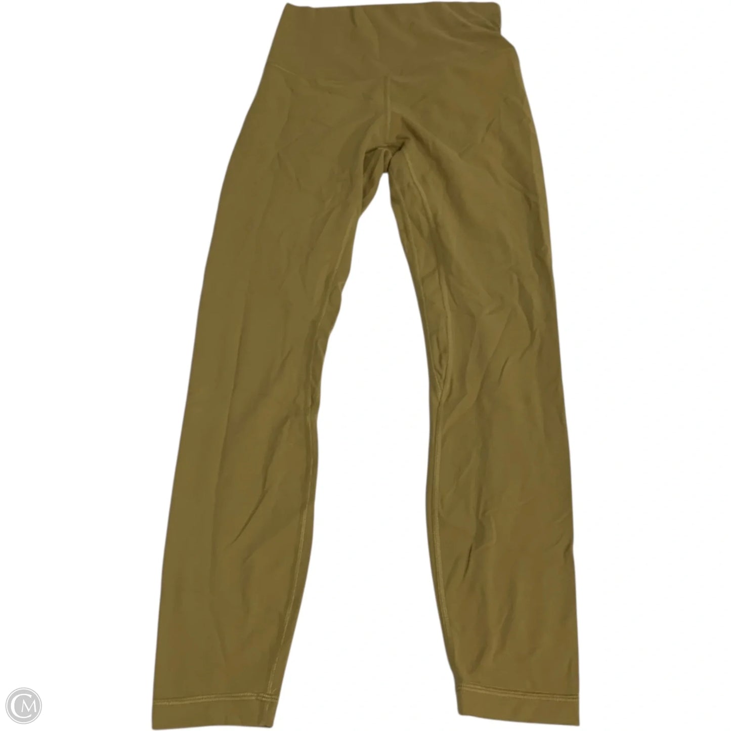 Athletic Capris By Lululemon In Yellow, Size: S