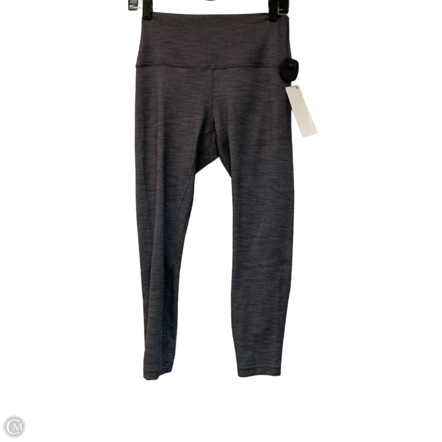 Athletic Leggings Capris By Lululemon In Grey, Size: M