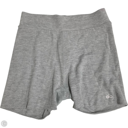 Athletic Shorts By Alo In Grey, Size: S