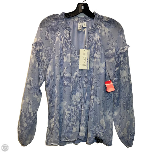 Top Long Sleeve By Joie In Purple, Size: S