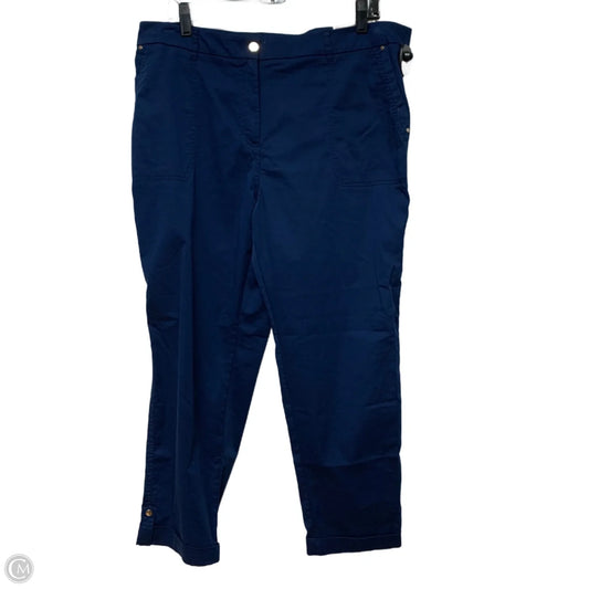Pants Chinos & Khakis By Chicos In Blue, Size: Xlp