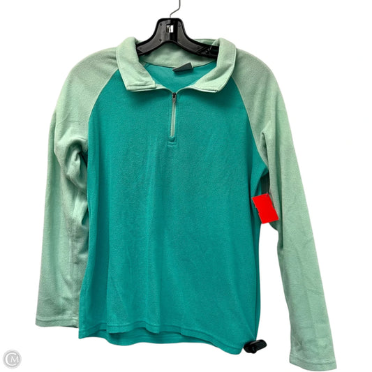 Jacket Fleece By Columbia In Teal, Size: Xl
