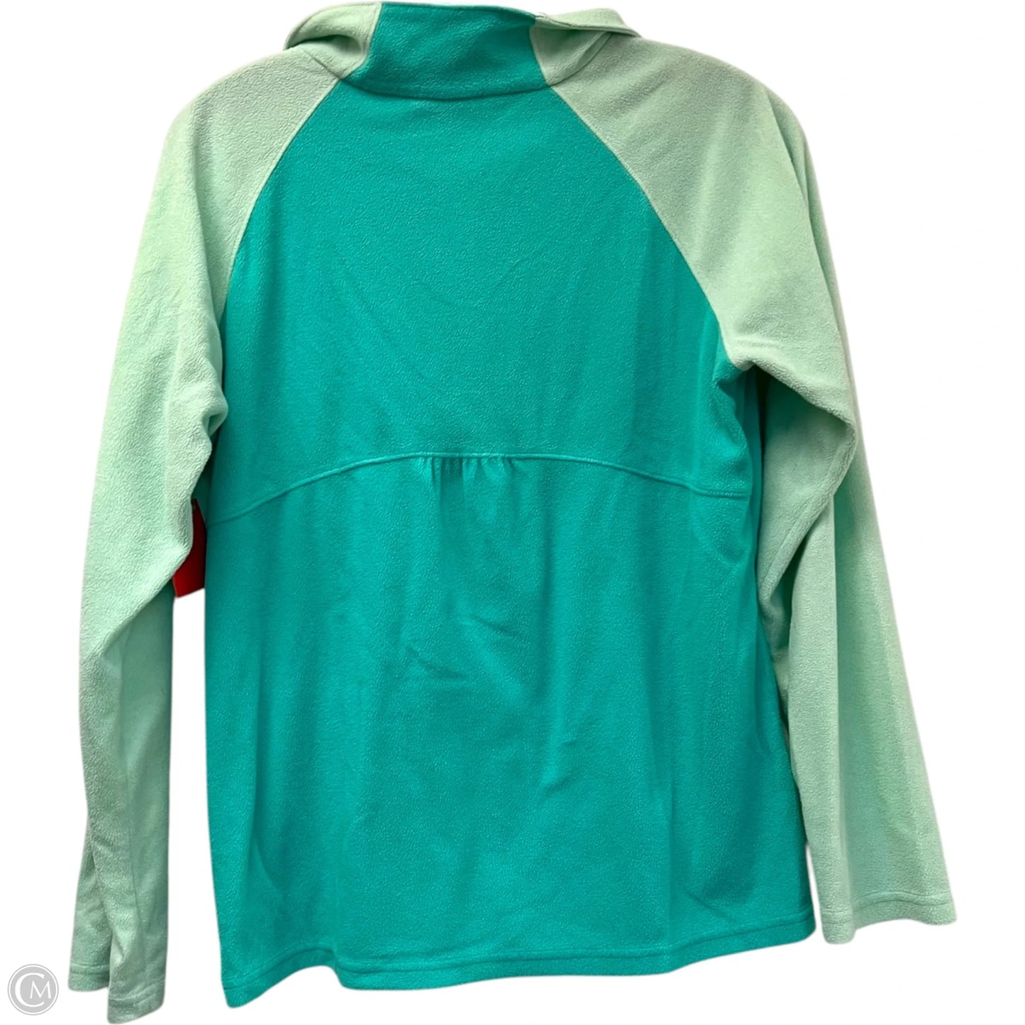 Jacket Fleece By Columbia In Teal, Size: Xl