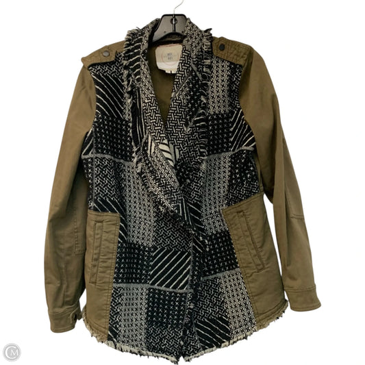 Jacket Other By Hei Hei In Black & Green, Size: S