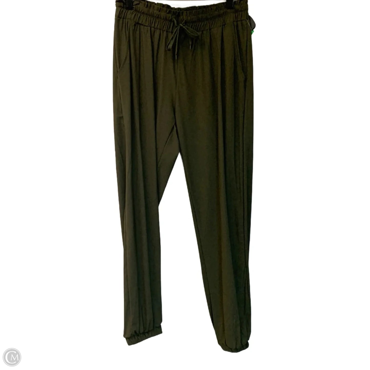 Athletic Pants By Molly Bracken In Green, Size: M