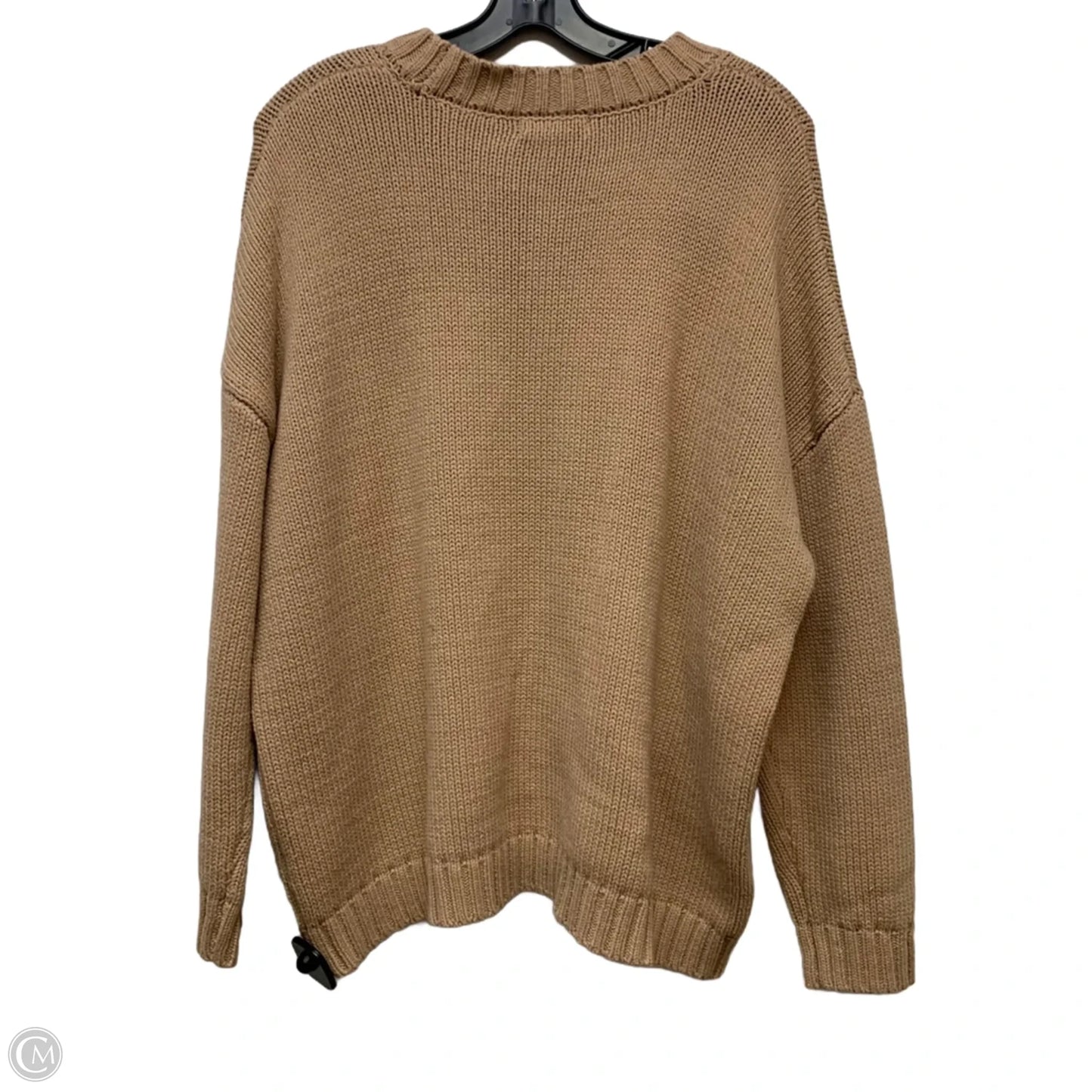 Sweater By Sincerely Jules In Brown & White, Size: L