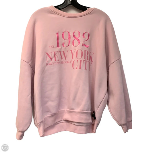 Sweater By Cult Favorite In Pink, Size: Xl