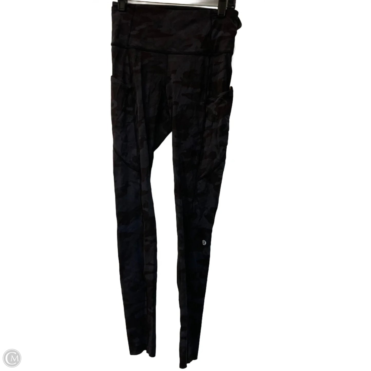 Athletic Leggings By Lululemon In Camouflage Print, Size: S