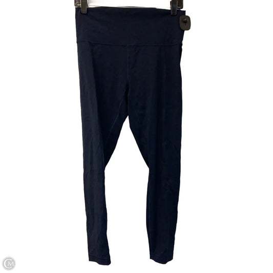 Athletic Leggings By Lululemon In Navy, Size: M