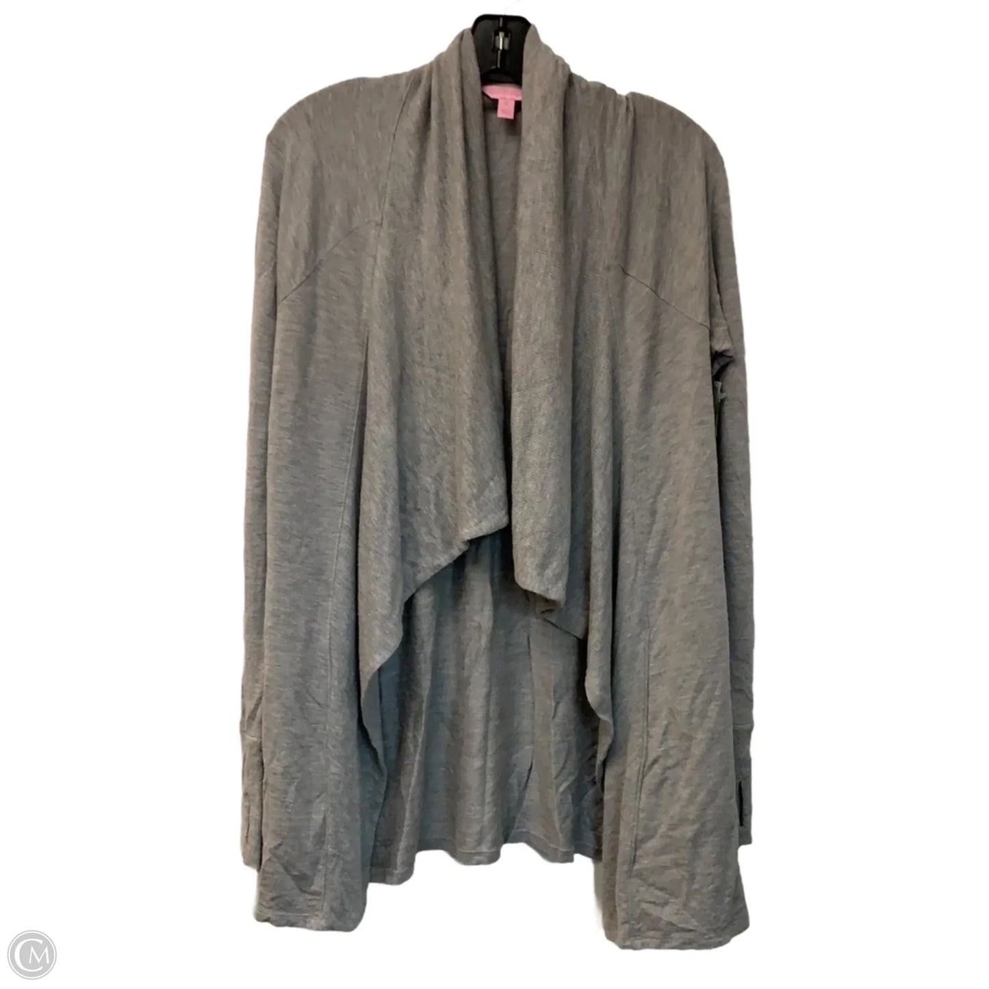 Cardigan Designer By Lilly Pulitzer In Grey, Size: M