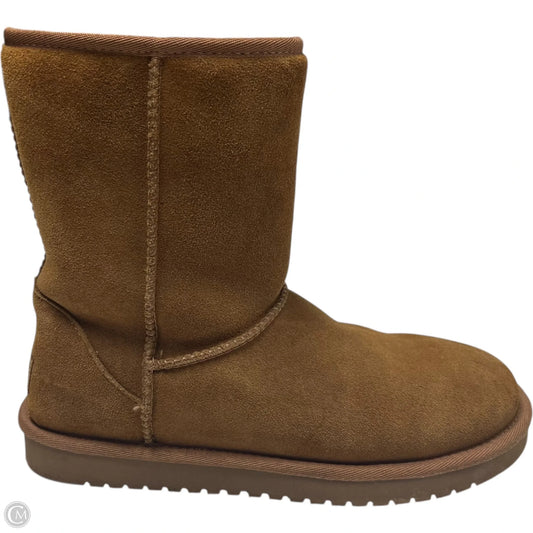 Boots Mid-calf Flats By Koolaburra By Ugg In Brown, Size: 7