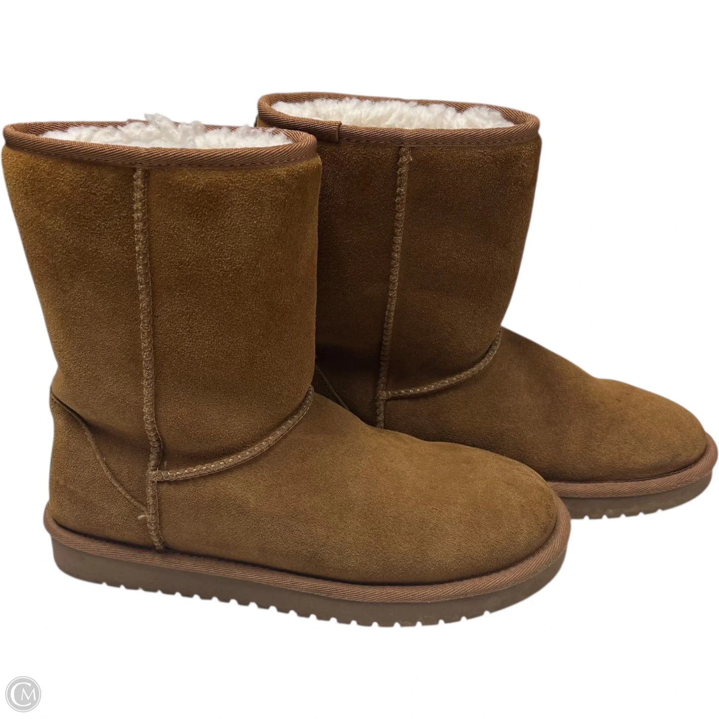 Boots Mid-calf Flats By Koolaburra By Ugg In Brown, Size: 7