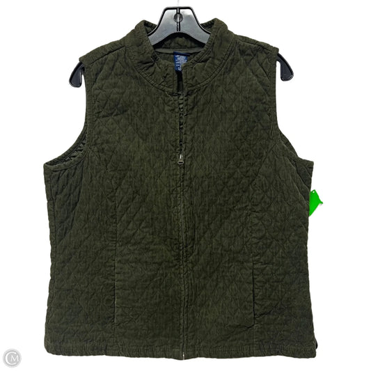 Vest Other By Basic Editions In Green, Size: L