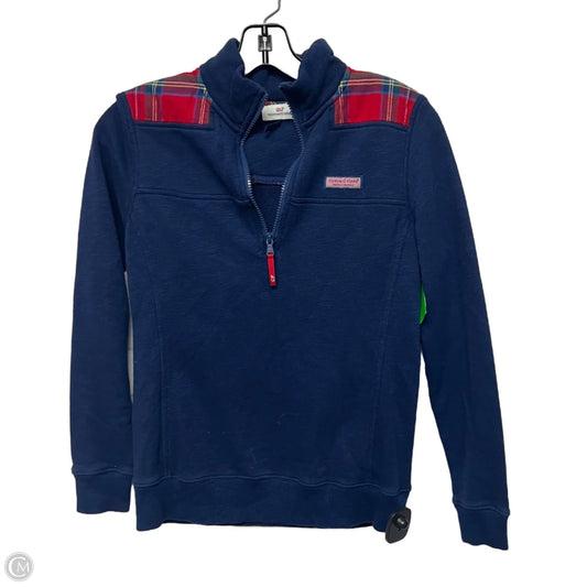 Sweater By Vineyard Vines In Blue & Red, Size: Xxs