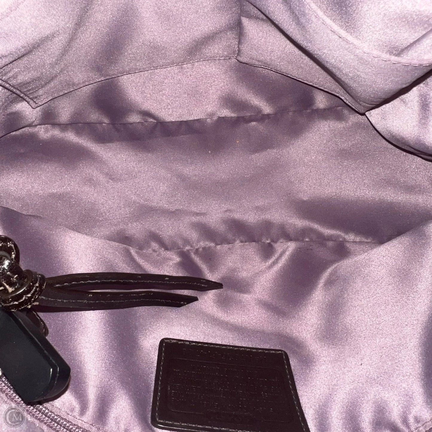 Handbag Designer By Coach, Size: Medium