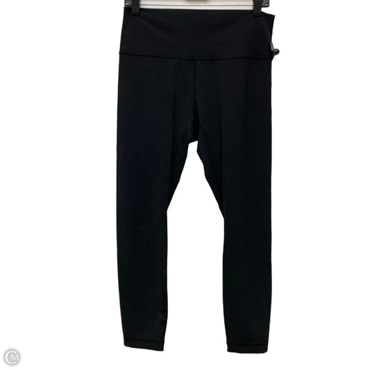 Athletic Leggings Capris By Lululemon In Black, Size: M