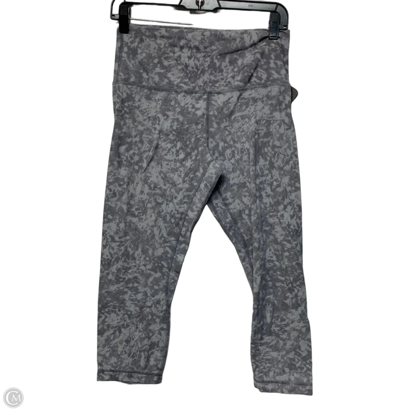 Athletic Leggings Capris By Lululemon In Grey, Size: M