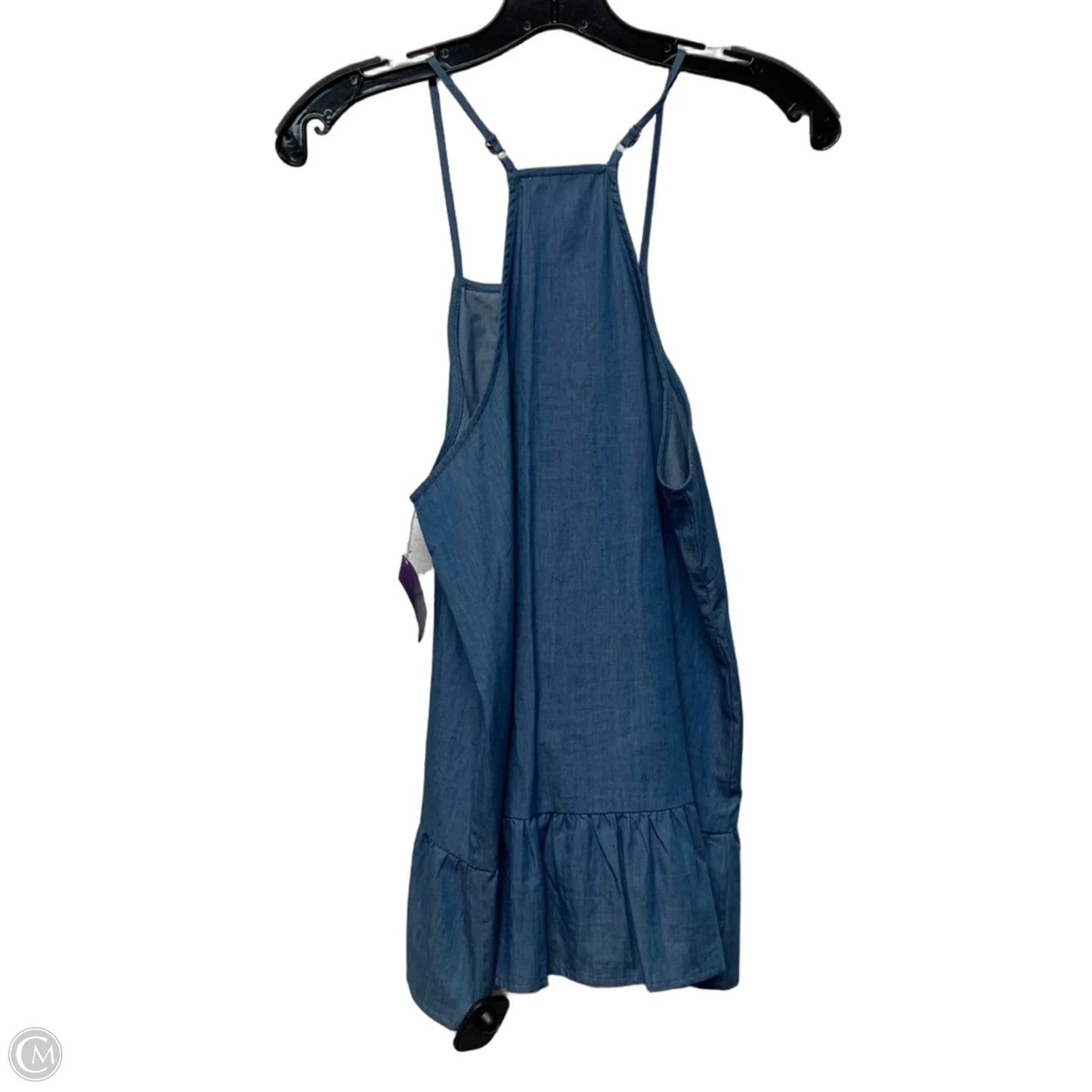 Top Sleeveless By Joy Joy In Blue, Size: Xs