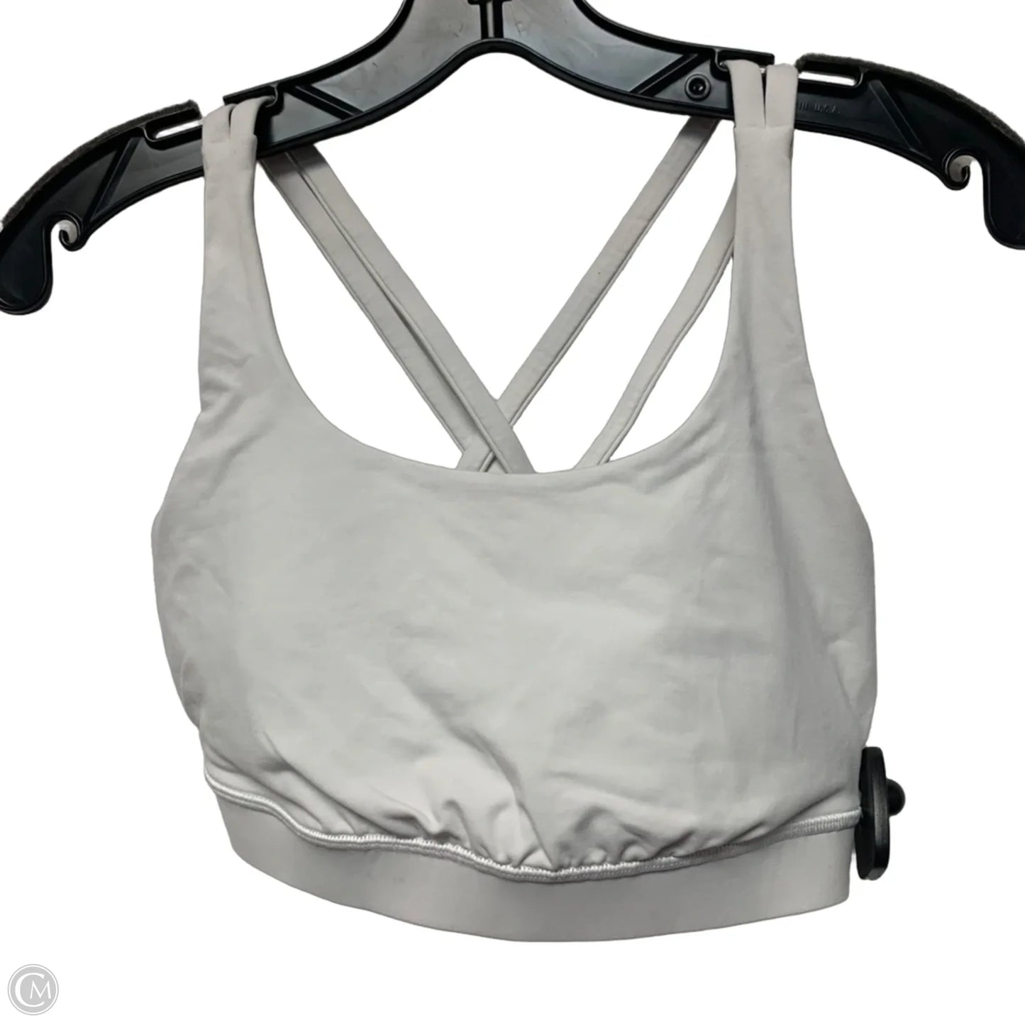 Athletic Bra By Lululemon In White, Size: M