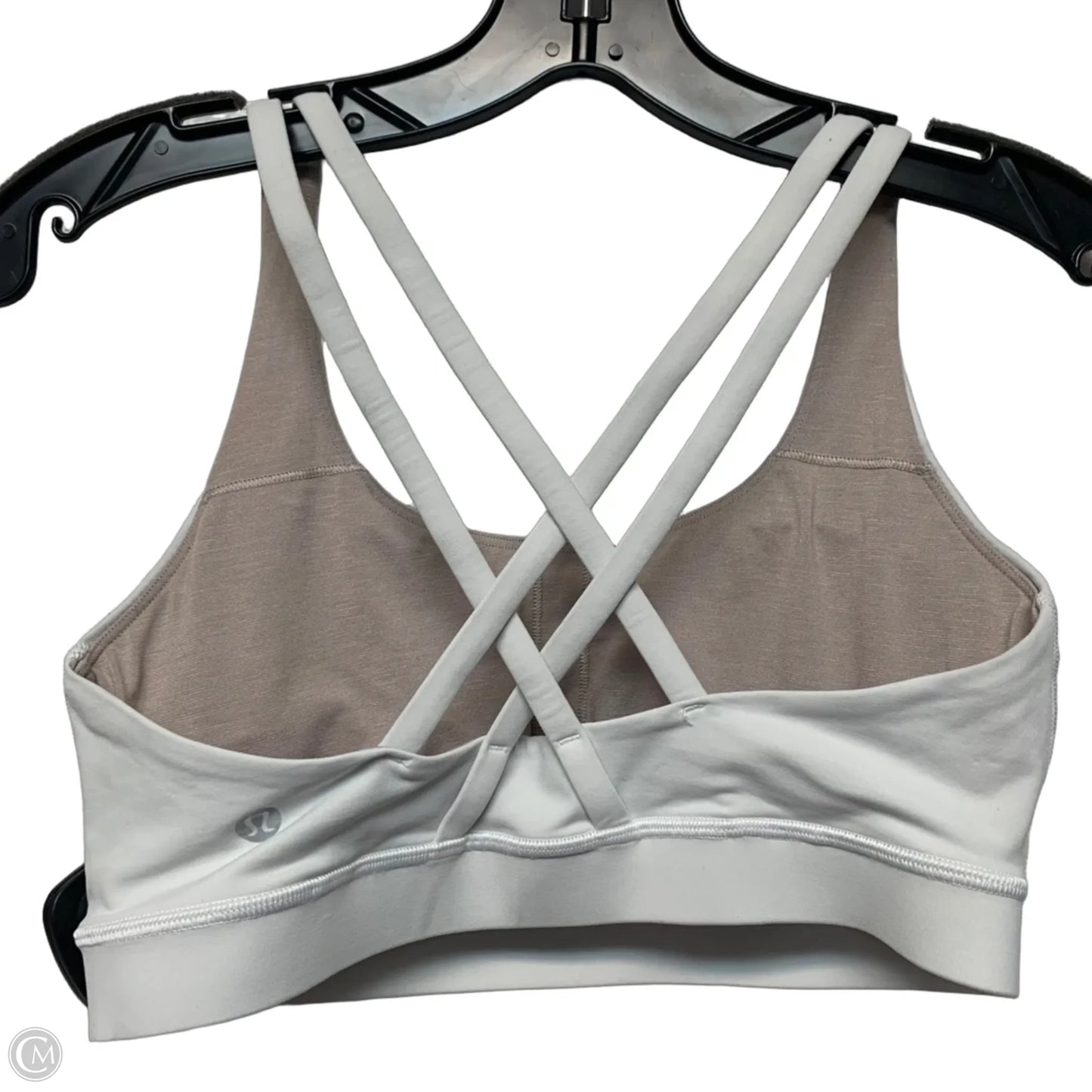 Athletic Bra By Lululemon In White, Size: M