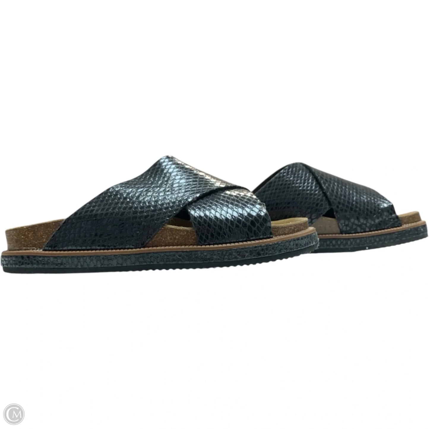 Sandals Flats By Free People In Black & Brown, Size: 7.5
