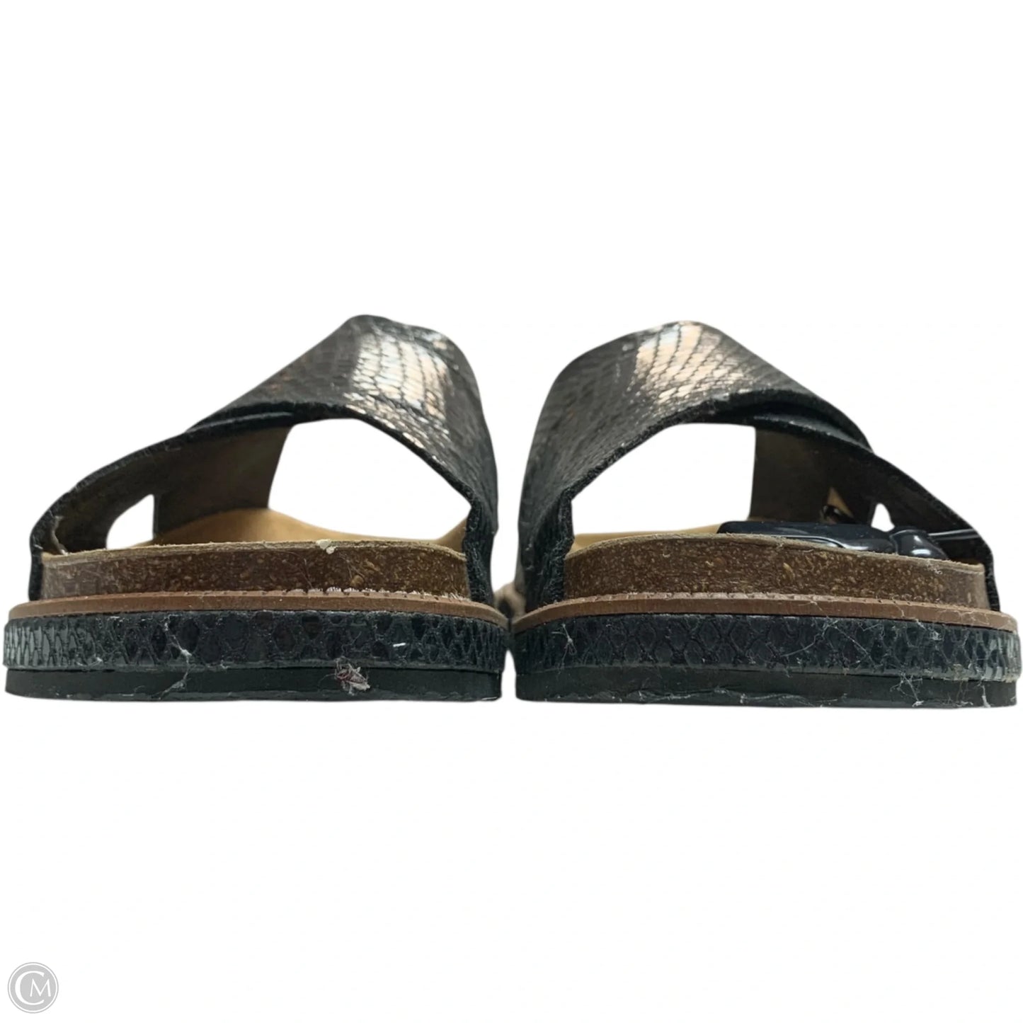 Sandals Flats By Free People In Black & Brown, Size: 7.5