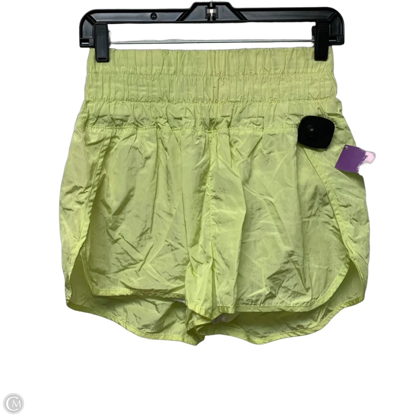 Athletic Shorts By Free People In Yellow, Size: L