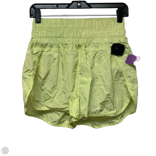 Athletic Shorts By Free People In Yellow, Size: L