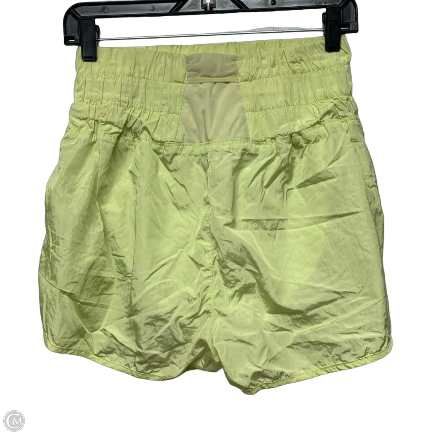 Athletic Shorts By Free People In Yellow, Size: L