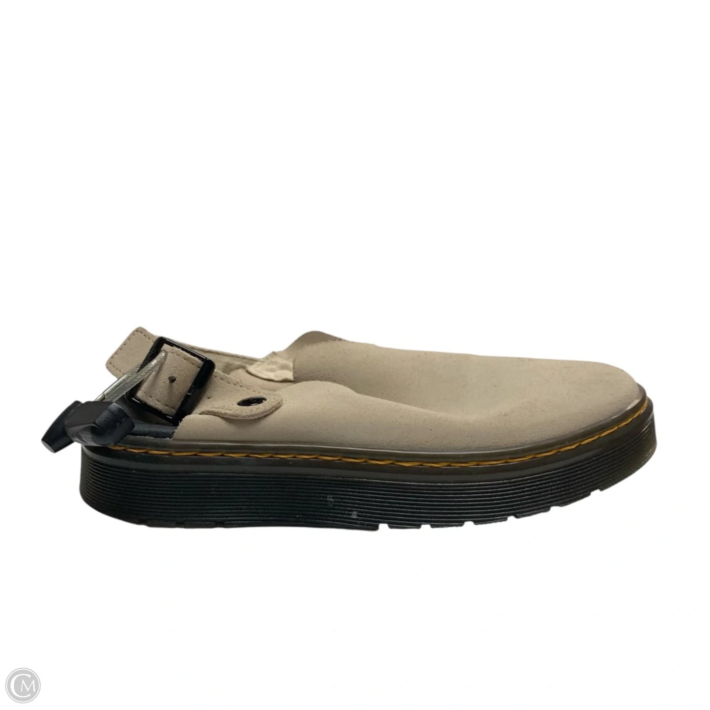 Shoes Designer By Dr Martens In Black & Cream, Size: 6