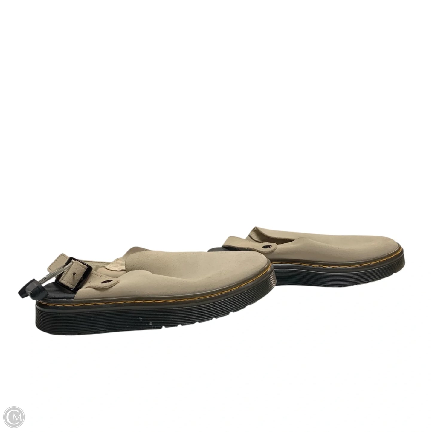 Shoes Designer By Dr Martens In Black & Cream, Size: 6