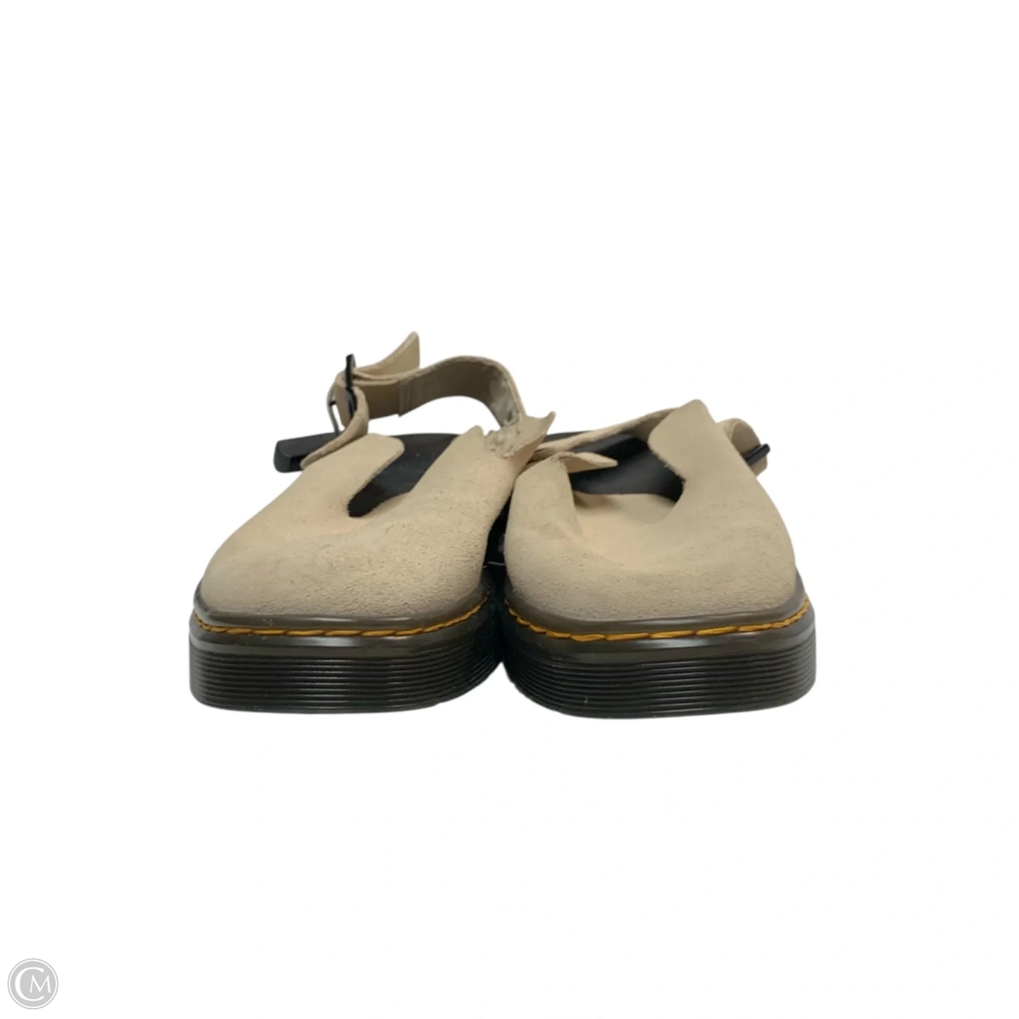Shoes Designer By Dr Martens In Black & Cream, Size: 6